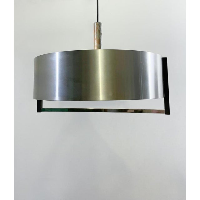 Mid-Century Modern Aluminium Ceiling Light, 1960s For Sale - Image 6 of 7