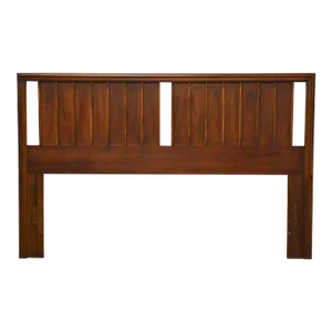 Mid Century Modern Walnut Queen Headboard
