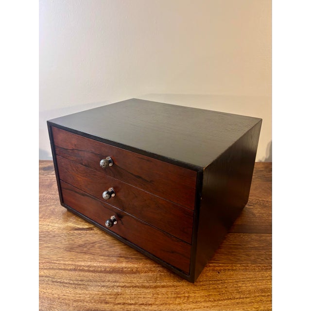 1950s Vintage Mid Century Jewelry Cabinet by Harvey Probber, 1950s, Attributed For Sale - Image 5 of 7