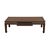 Asian Oriental Dark Brown Natural Wood Drawers Rectangular Low Coffee Table For Sale - Image 3 of 12