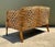Mid 20th Century Vintage Regency Napoleon 111 Leopard Velvet Settee For Sale - Image 5 of 12