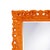 Traditional Barcelona Mirror - Glossy Orange For Sale - Image 3 of 6