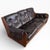 Vintage Saddleback Brown Leather Three-Seater Sofa from G Plan For Sale - Image 4 of 7