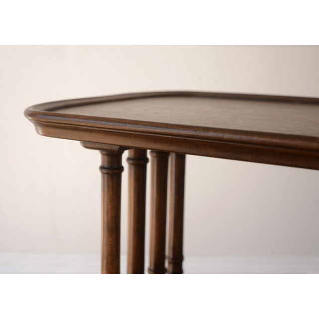 Wood Antique Victorian Mahogany Side Table With Lion Feet For Sale - Image 7 of 15