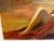 Vintage Oil on Canvas Painting of a Nude Woman on Red Fabric For Sale In New York - Image 6 of 9