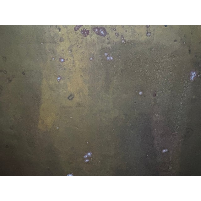 1970s Brass Clad Coffee Table by Rodolfo Dubarry For Sale - Image 17 of 17