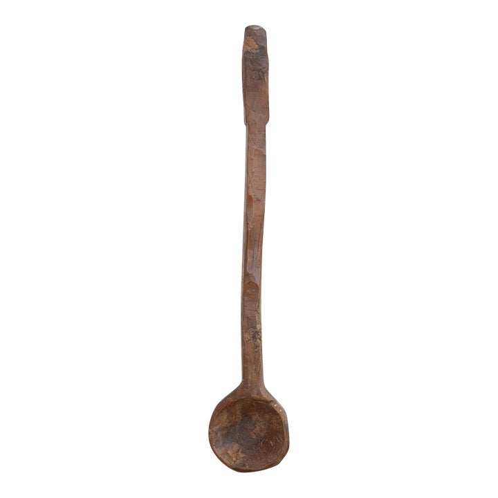 Rustic Country Wooden Spoon | Chairish