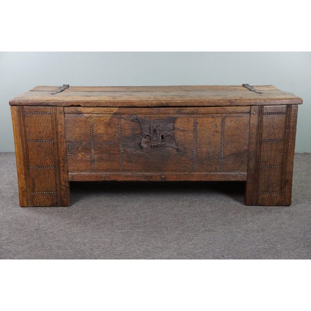 Large Vintage Oak Dresser For Sale - Image 16 of 16