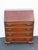 This Secretary Desk is made out of wood, solid wood, and veneer. This Secretary Desk has an Art Deco Traditional style...