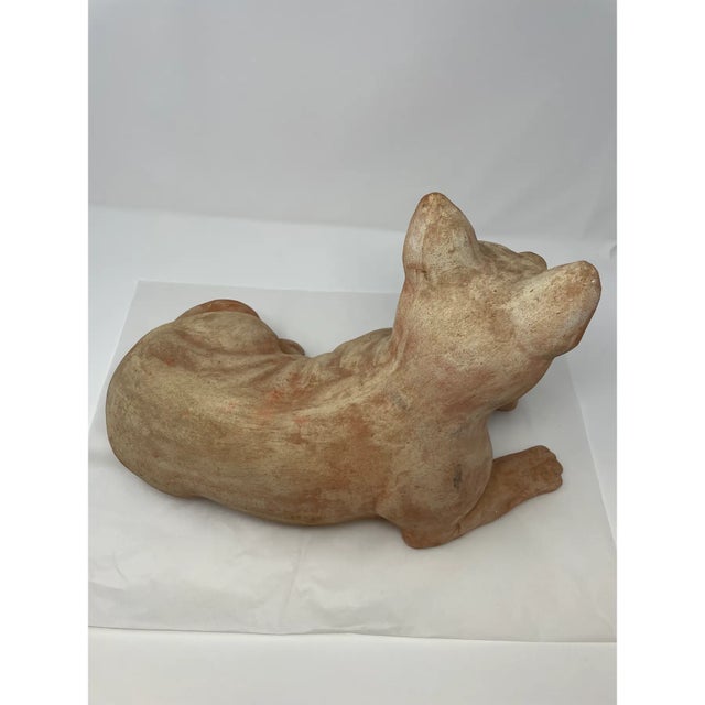 Late 19th Century Late 19th Century Terracotta Bulldog For Sale - Image 5 of 5