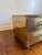 Vintage Sarreid Ltd. Handcrafted in Spain Brass-Clad Campaign Coffee Table With Two Drawers and Glass Top For Sale - Image 11 of 12