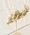 Metal Mid-Century Hollywood Regency Solid Brass Lovebirds on Perch Stand For Sale - Image 7 of 16