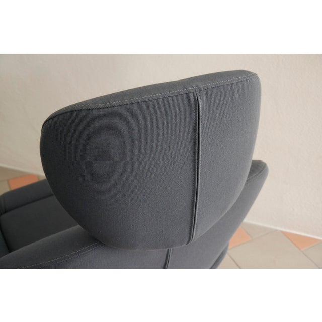 Dodo K 10 Lounge Chair in Duca Anthracite Fabric by Tohiyuki Kita for Cassina, 2000s For Sale - Image 13 of 15