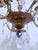 1920s Vintage Spanish Chandelier With Crystal Prisms For Sale In New York - Image 6 of 15