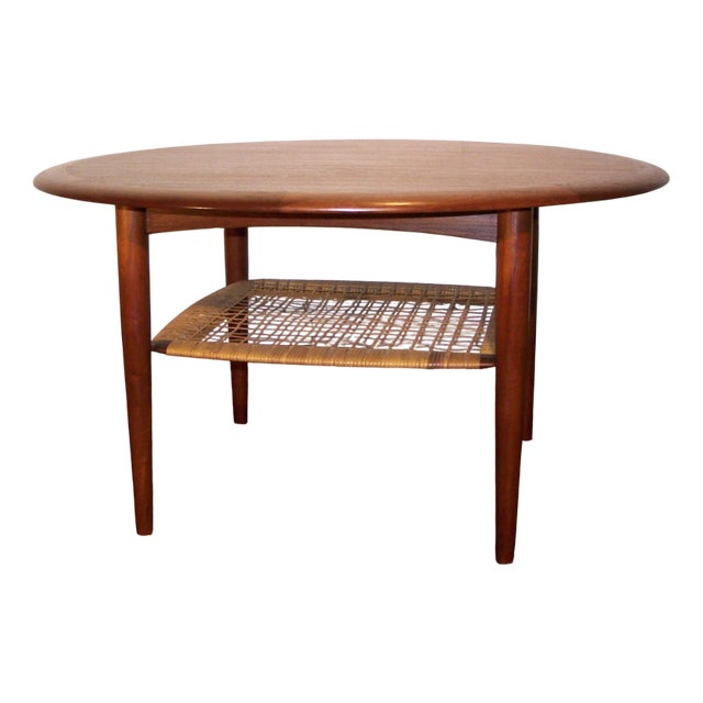 Coffee Table by Johannes Andersen for CFC Silkeborg, 1960s For Sale