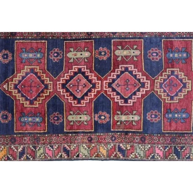 Persian 1930s Karabagh Rug 4'1" X 7'2" For Sale - Image 3 of 9