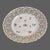 Victorian Vintage Saxonia Dresden Painted Floral Gilded Reticulated Plates - Set of Four For Sale - Image 3 of 10