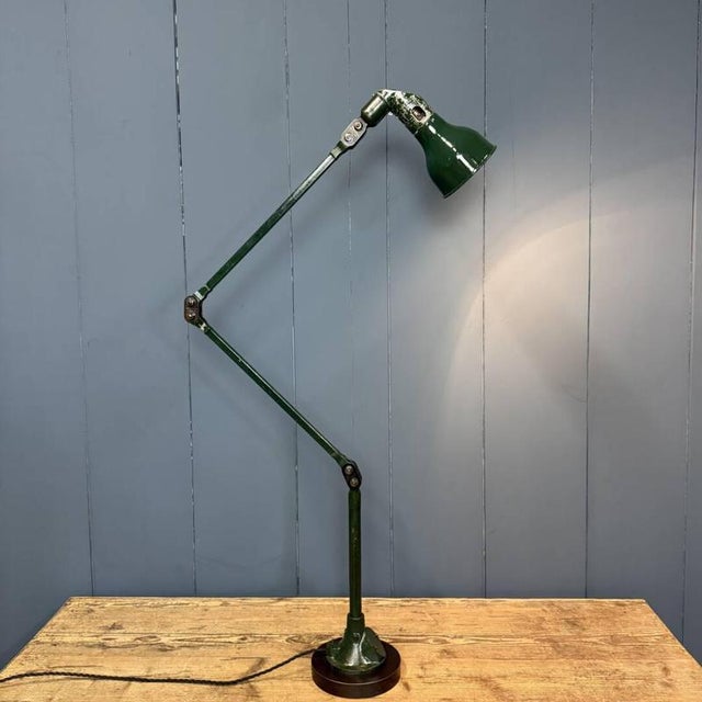 Dark Green Three-Arm Machine Lamp by Mek Elek For Sale - Image 14 of 18