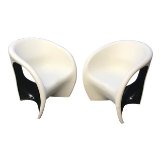 Ron Arad Monobloc Armchairs- A Pair For Sale
