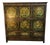 Antique Tibetan Hand Painted Cabinet For Sale