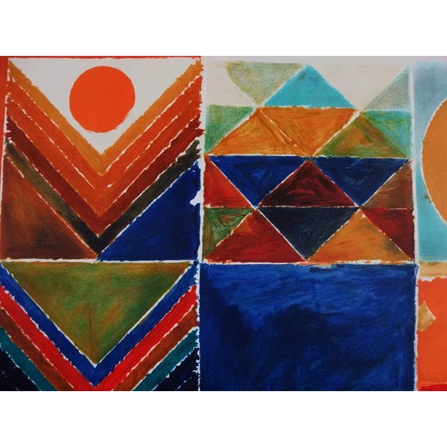 Morning Raga Lithograph by Sayed-Haider Raza, 2008 For Sale - Image 3 of 8