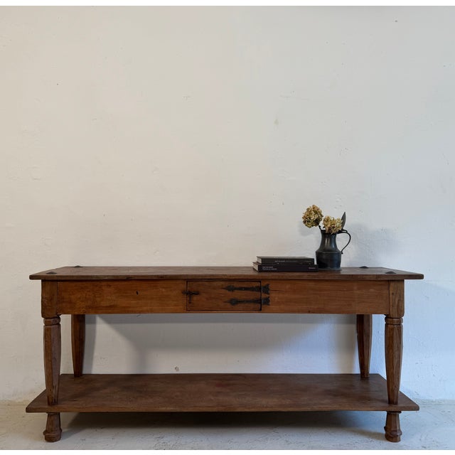 Rustic Spanish Console Table, 1950s For Sale - Image 6 of 18