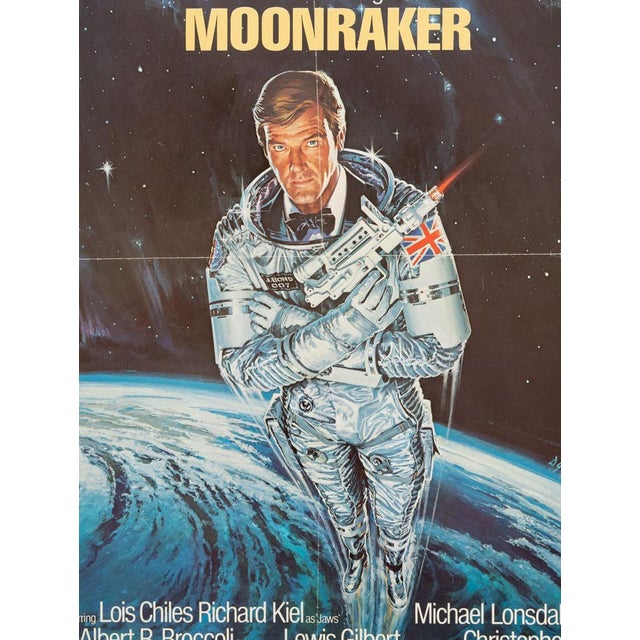 Moonraker, Roger Moore | Chairish