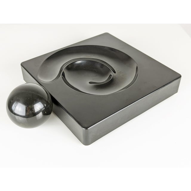Iconic spiral ashtray made by Artemide in the 1960s. The sphere and spiral design give this simple object a more...