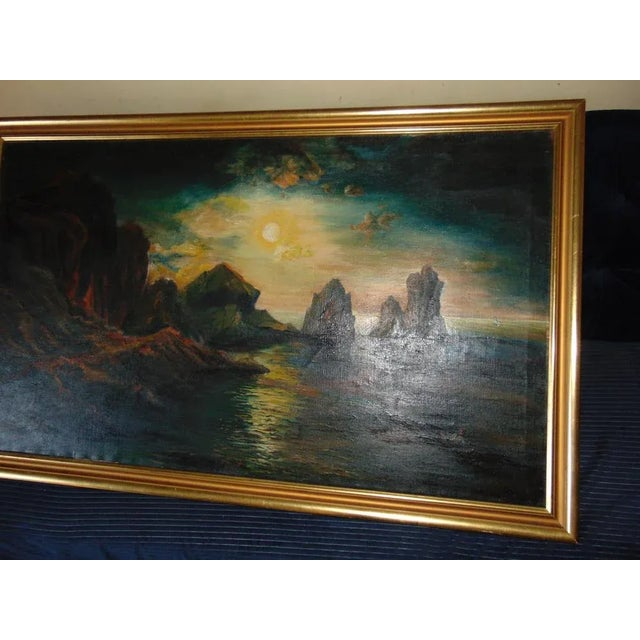 Zdzisław Przebindowski, Landscape, Oil on Canvas For Sale - Image 6 of 11