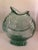 Mid-Century’s Carp Fish Open Mouth Pressed Clear Green Glass Vase For Sale - Image 12 of 12