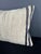 Turkish Hemp Pillow Cushion Natural Beige Black Pillow Cushion Cover 16" x 24" For Sale - Image 4 of 4