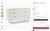 West Elm Quinn 6-Drawer Dresser in Haze - Like New For Sale In Los Angeles - Image 6 of 6