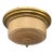 1920s or 30s or 40s Flush Mount Fixture Art Deco for a Small Room, Closet, Etc. Super Condition! For Sale
