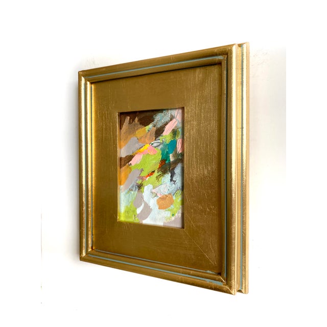 Original painting by Jessalin Beutler, completed in 2025. Acrylic and collage on canvas wrapped board. Signed and dated on...