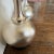 Pair of 1990s Silver-Painted Lamps For Sale - Image 4 of 5