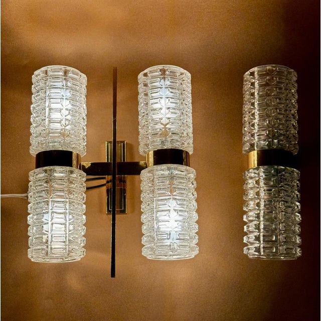 Mid-Century Modern Wall Lights, 1950s, Set of 2 For Sale - Image 3 of 10