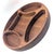 1980s 1980s Jens Quistgaard Dansk Teak Wood Partitioned Snack Bowl For Sale - Image 5 of 10