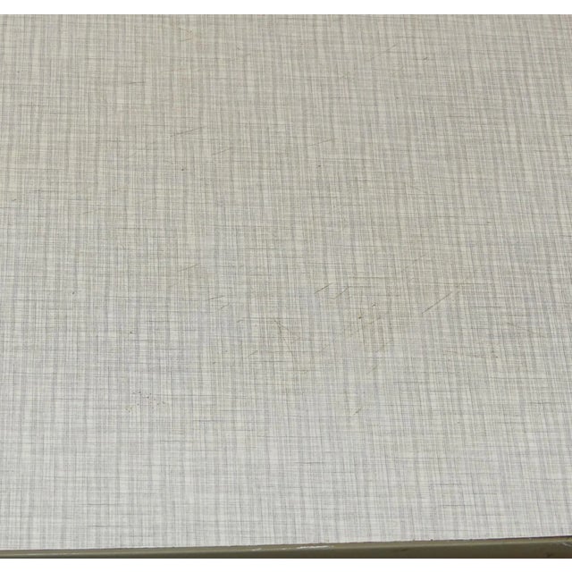 Small Vintage Kitchen Table in Resopal Wood, 1950s For Sale - Image 9 of 13