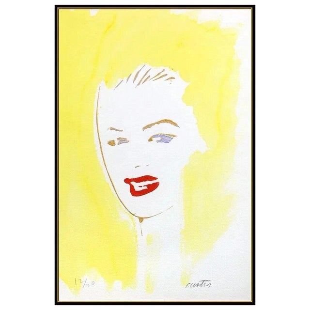 Illustration Mid 20th Century Marilyn, Tony Curtis For Sale - Image 3 of 6
