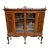 Antique Walnut China Cabinet Chippendale by Royal Furniture Co For Sale
