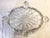 Vintage Oval Pressed Glass Footed Bowl For Sale - Image 4 of 5