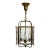 Vintage Brass Four Light Lantern For Sale
