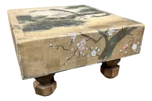 Vintage Japanese Shogi Plant Stand, 1960s