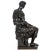 Grand Tour Grand Tour Bronze Sculpture Giuliano De Medici After the Antique, 19th Century For Sale - Image 3 of 12