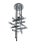 Chrome Chandelier Sculpture by Gaetano Sciolari, Italy, 1970 For Sale - Image 3 of 10