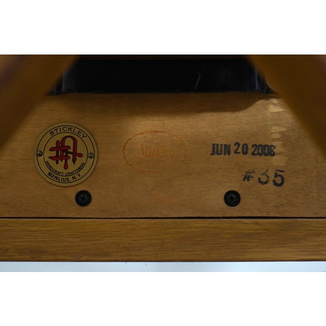 Stickley Arts & Crafts Mission Oak Office Chair For Sale - Image 17 of 18