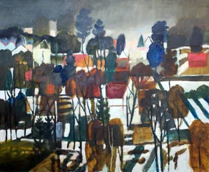 Marek Niedojadło, Autumn's Mood, 2011, Oil on Canvas