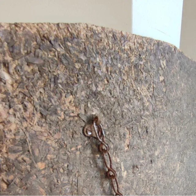 Mid-Century Modern Frameless Distressed Wall Mirror, 1940s For Sale - Image 10 of 11