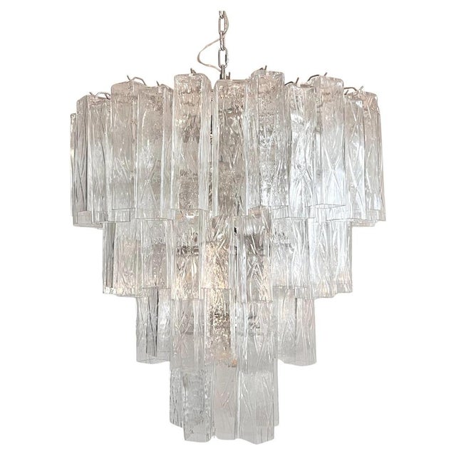 1990s Italian Chandelier in Murano Glass, 1990 For Sale - Image 5 of 14