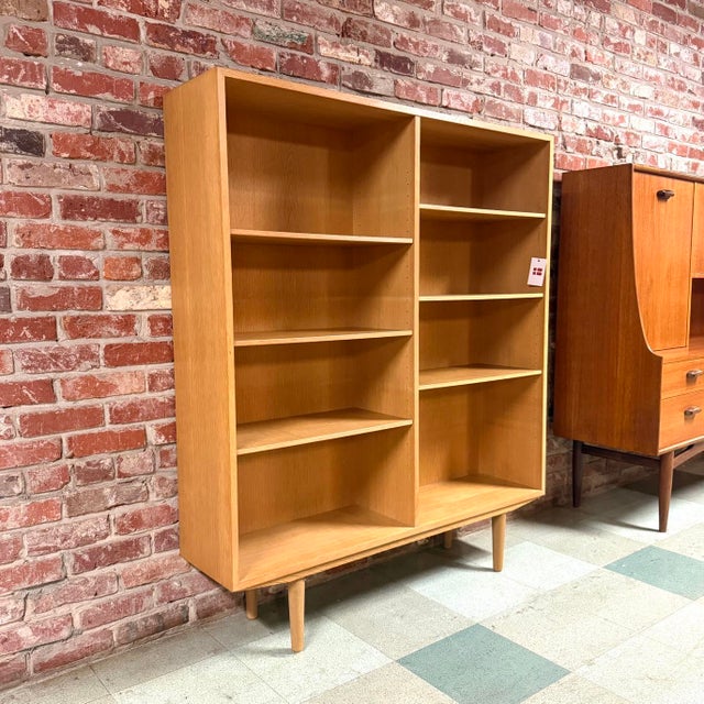 Mid-Century Modern Danish Modern Model 6 Bookcase by Gunni Omann, Omann Jun For Sale - Image 3 of 8